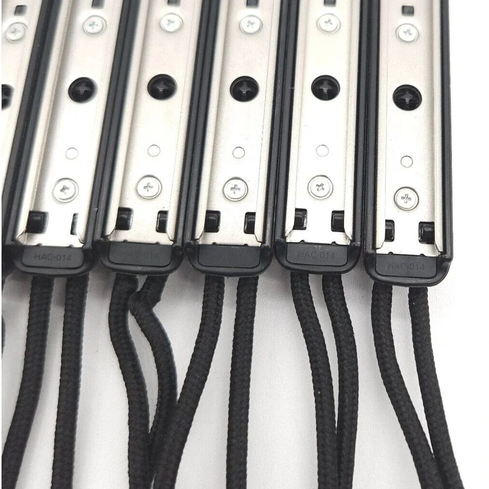 Lot of 7 Genuine OEM Nintendo Switch Joy- Con Wrist Straps Black‎ Part HAC-014